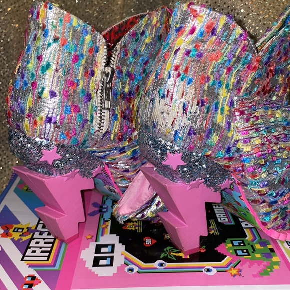 Irregular Choice Lightning Bolt Heels Size 6.5 - Picture 2 of 11